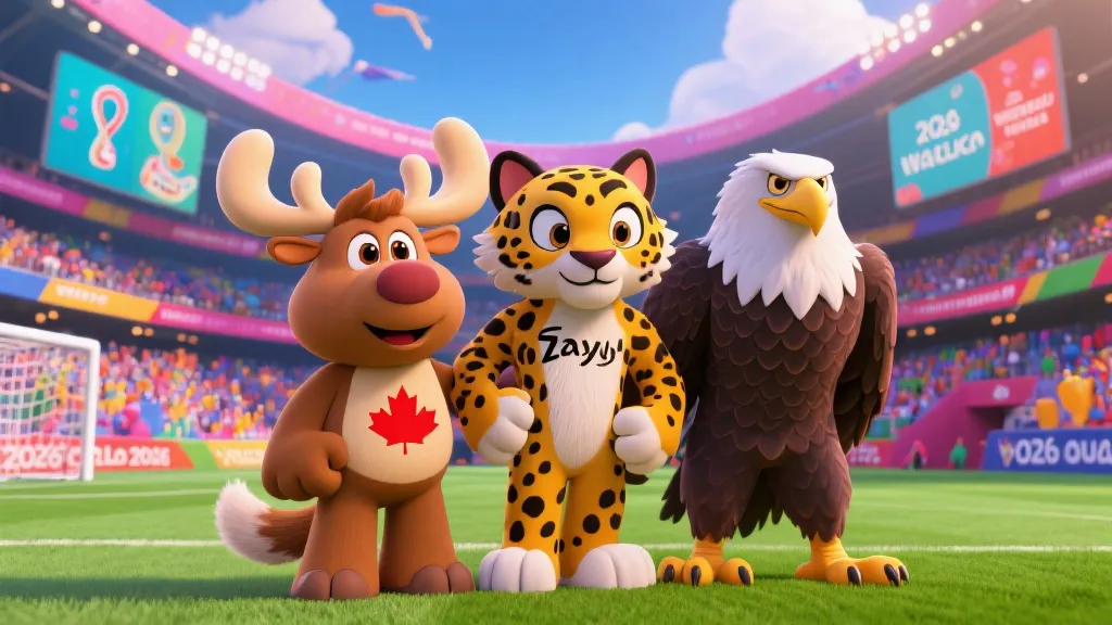 揭秘2026世界杯吉祥物：Maple、Zayu与Clutch背后的文化密码与狂欢寓意